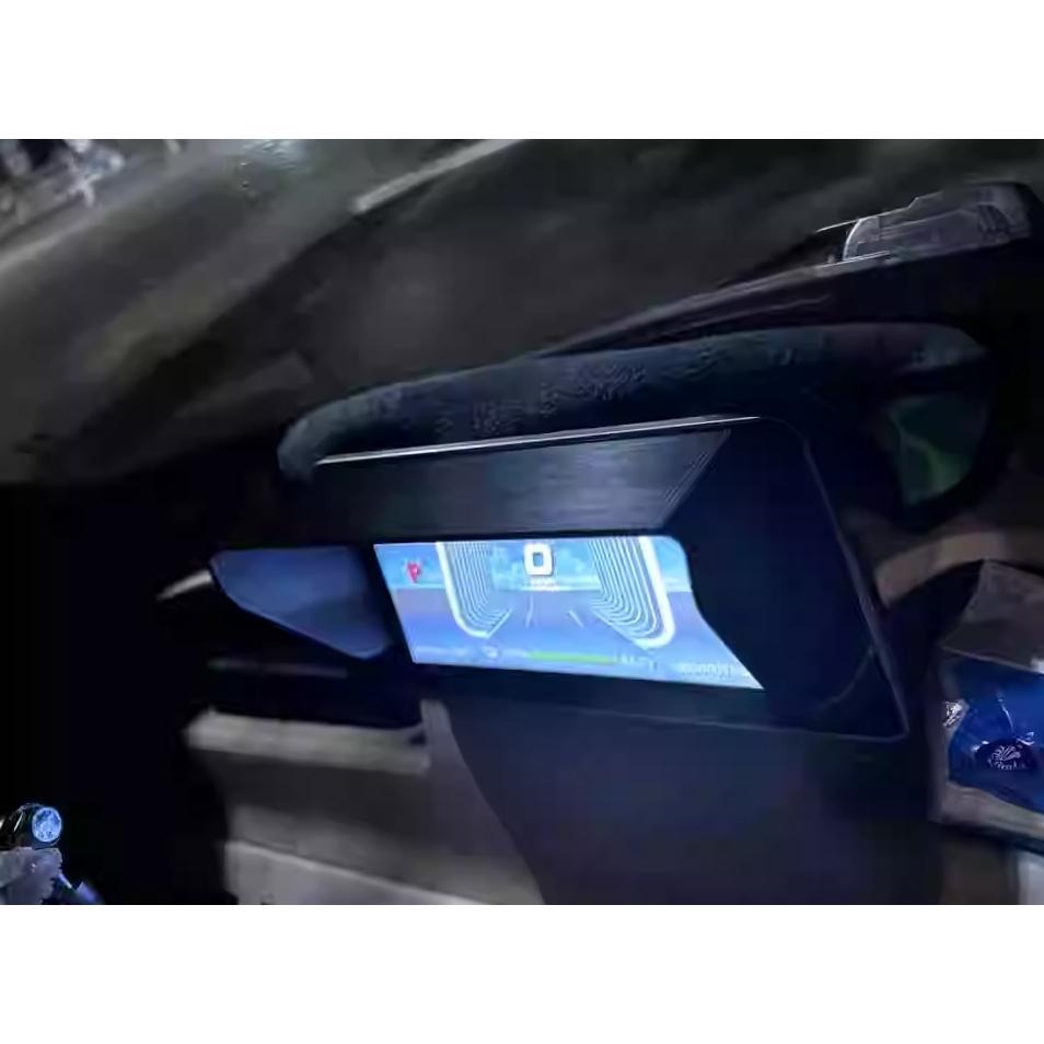 車內安卓螢幕遮光罩 顯示器通用型擋光板 汽車安卓導航擋光板-細節圖14