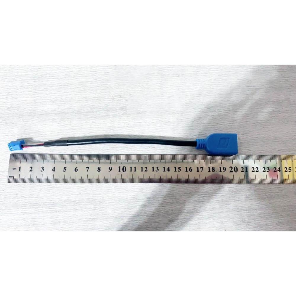 USB專用線車上安卓機4針6針轉雙USB2.0通用嵌入式U盤記錄器數據線 新款通用USB藍線 解決USB接觸不良-細節圖12