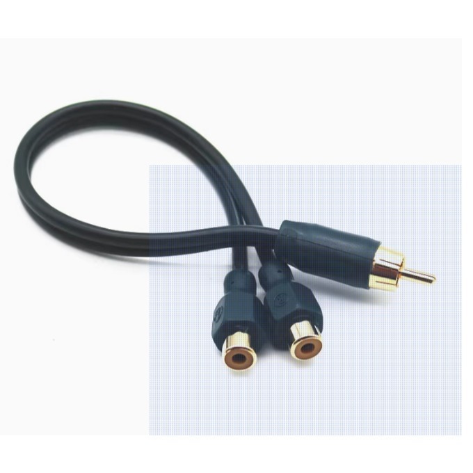 安卓公版 音視頻線材 RCA重低音線組降價售出 AV蓮花頭音頻1公分2母 擴大機RCA線材-規格圖11