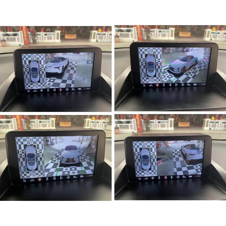 【免運】 8核心頂配款 全景360 ahd1080p環景鏡頭 有導航 carplay系統  可刷卡分期 保固一年-細節圖3