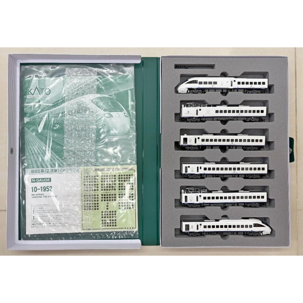 全新!現貨! KATO 10-1952 885系 (2次車)<アラウンド・ザ・九州> 6輛編成-細節圖2