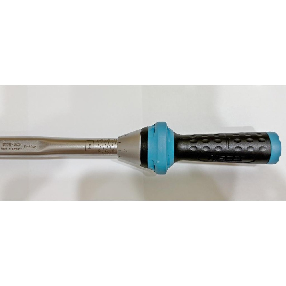 全新!現貨! HAZET 5110-3CT 10-60Nm 3/8＂三分扭力扳手 精度3% 德國製-細節圖4