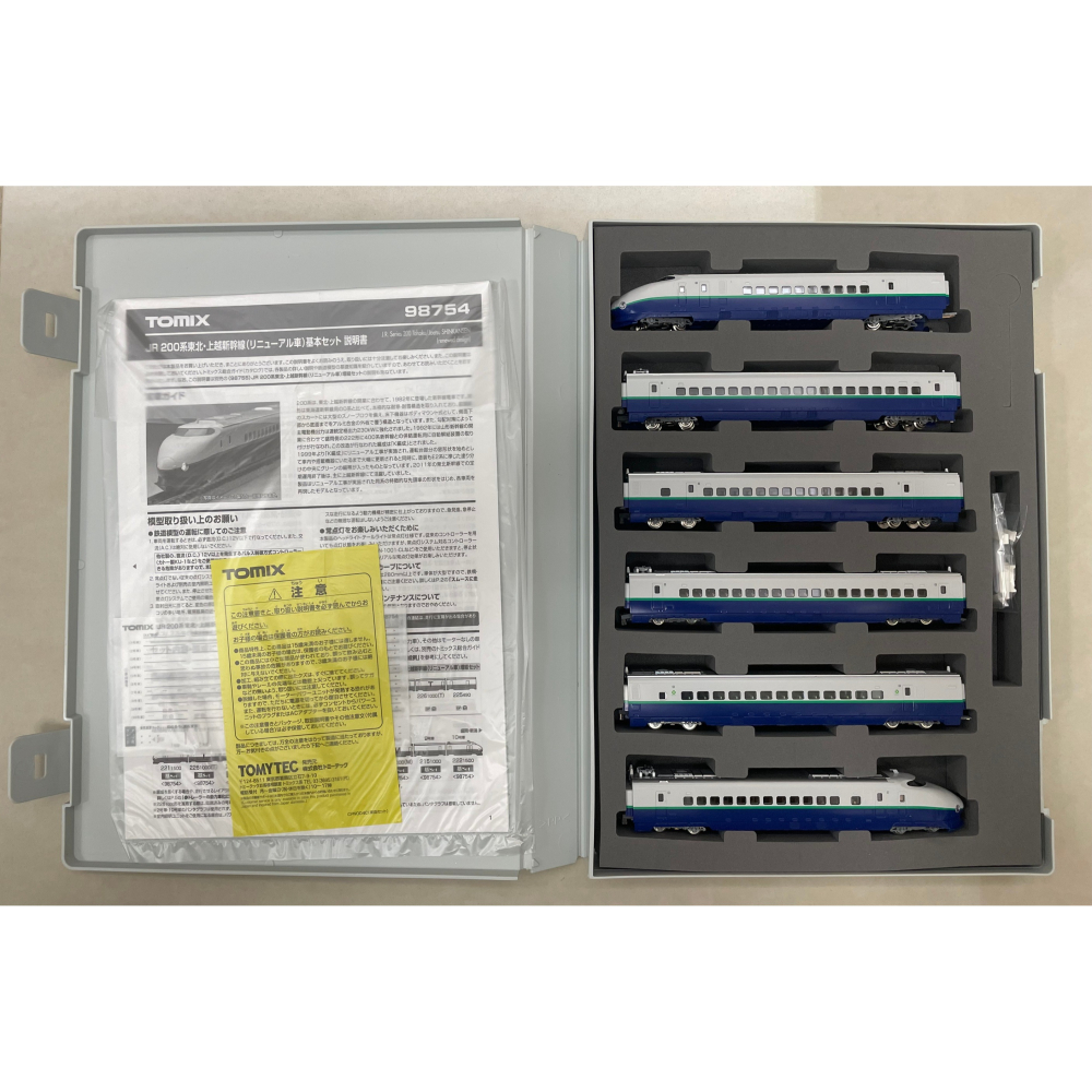 全新!現貨!TOMIX 98754 JR 200系 東北・上越新幹線 更新車 基本 (6輛)-細節圖2