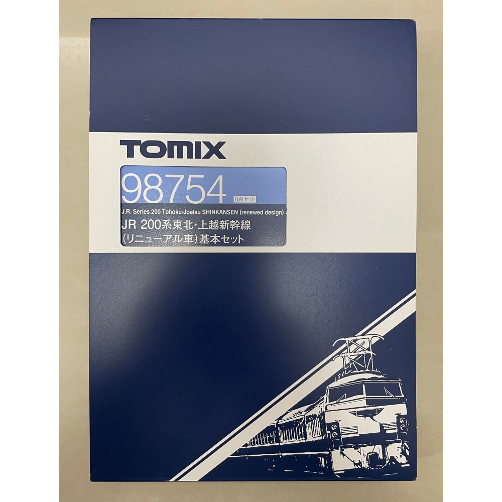 全新!現貨!TOMIX 98754 JR 200系 東北・上越新幹線 更新車 基本 (6輛)-細節圖3