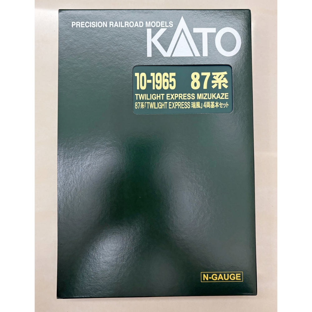 全新!現貨! KATO 10-1965 87系「TWILIGHT EXPRESS瑞風」4輛基本組-細節圖3