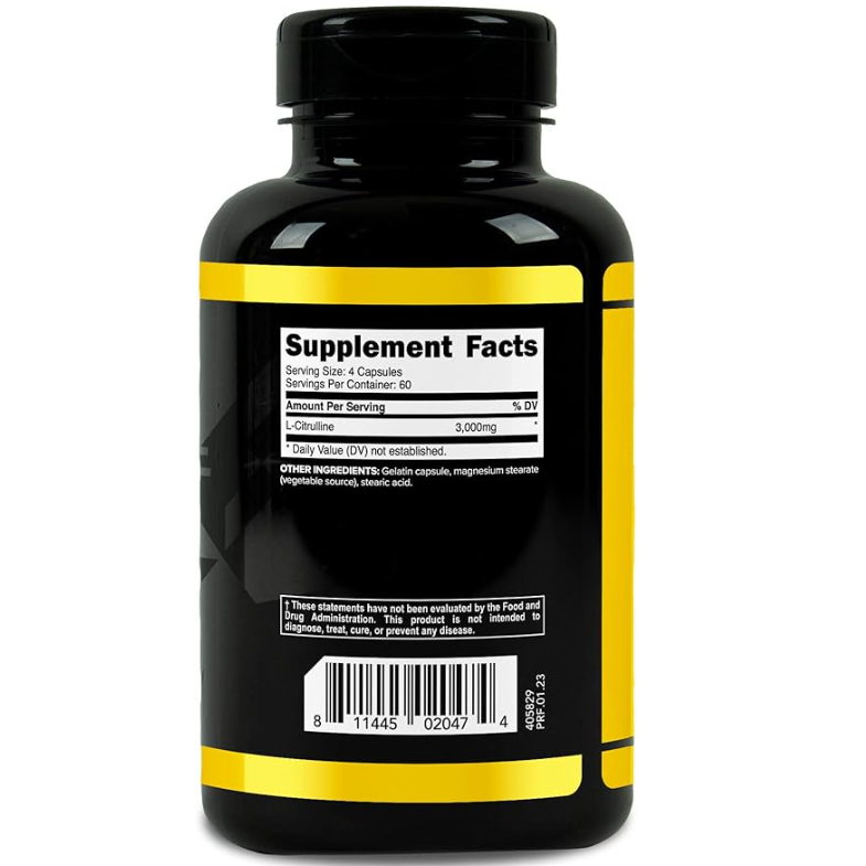 美國原裝 PrimaForce L-Citrulline  L-瓜氨酸膠囊 3000mg 委任代購-細節圖2