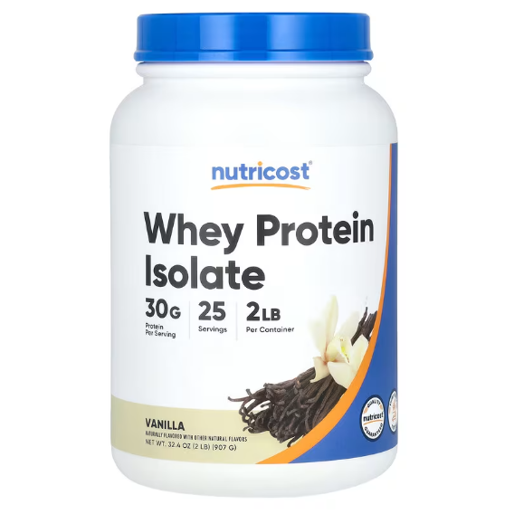 美國原裝 Nutricost Whey Protein Isolate 分離乳清蛋白 多種口味 2磅 委任代購-規格圖3