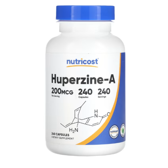 美國原裝 Nutricost Huperzine A 石杉堿甲 記憶 200微克 240粒膠囊-規格圖3