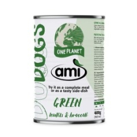 阿米狗 Vegan 蔬食 主食 罐頭 綠罐－－－ 扁豆 花椰菜  12罐