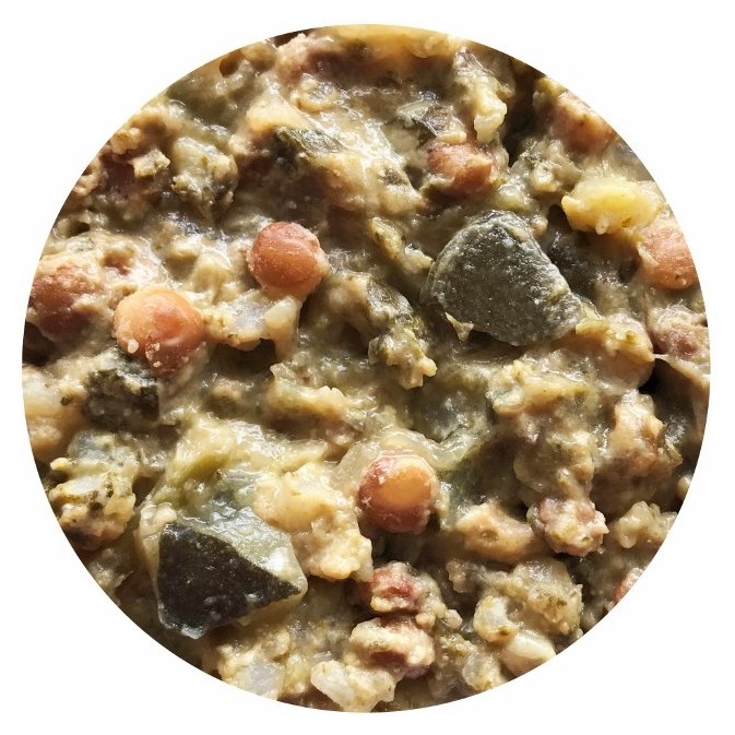 阿米狗 Vegan 蔬食 主食 罐頭 綠罐－－－ 扁豆 花椰菜  12罐-細節圖2