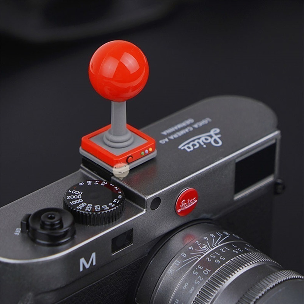 【蘿莉爸】小紅球造型熱靴蓋 搖桿熱靴蓋 創意熱靴蓋 可愛熱靴蓋 熱靴保護蓋 通用熱靴蓋-細節圖9