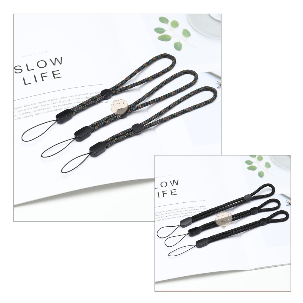 【蘿莉爸】手機、Gopro、相機、隨身碟用 可調節 純棉編織吊繩 手腕帶 掛繩 防丟繩-細節圖5