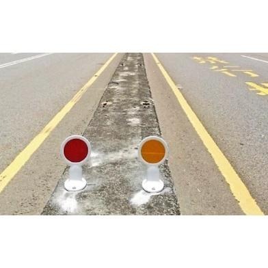 【平式反光導標】PP導標/反光標記/反光片/分隔島反光片-細節圖3