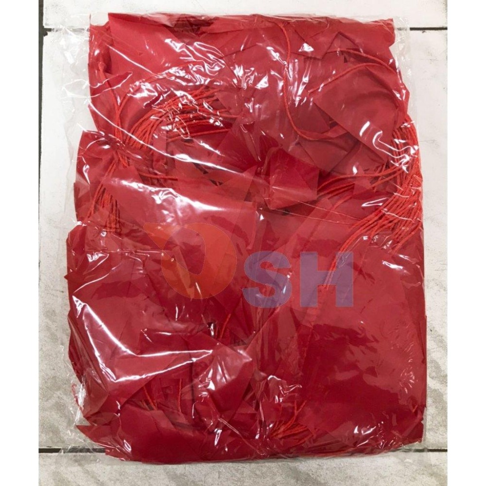 【PE繩三角警示旗(非一般棉繩)】150米500片三角布旗/施工用三角旗/警戒線/布旗/紅旗/三角紅布旗/聖誕節布置-細節圖3