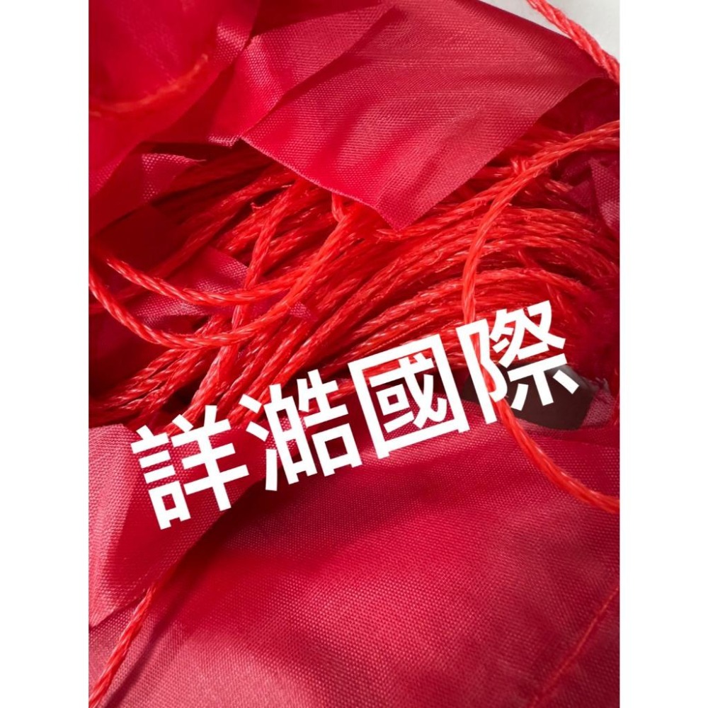 【PE繩三角警示旗(非一般棉繩)】150米500片三角布旗/施工用三角旗/警戒線/布旗/紅旗/三角紅布旗/聖誕節布置-細節圖4
