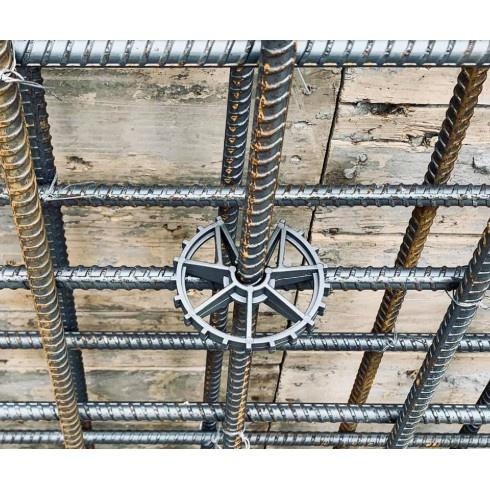 【鋼筋保護層】超商限600個(含)/鋼筋塑膠墊塊/甜甜圈/平圓/鋼筋保護層/圓4-6公分(3-4分)/MIT台灣製-細節圖2