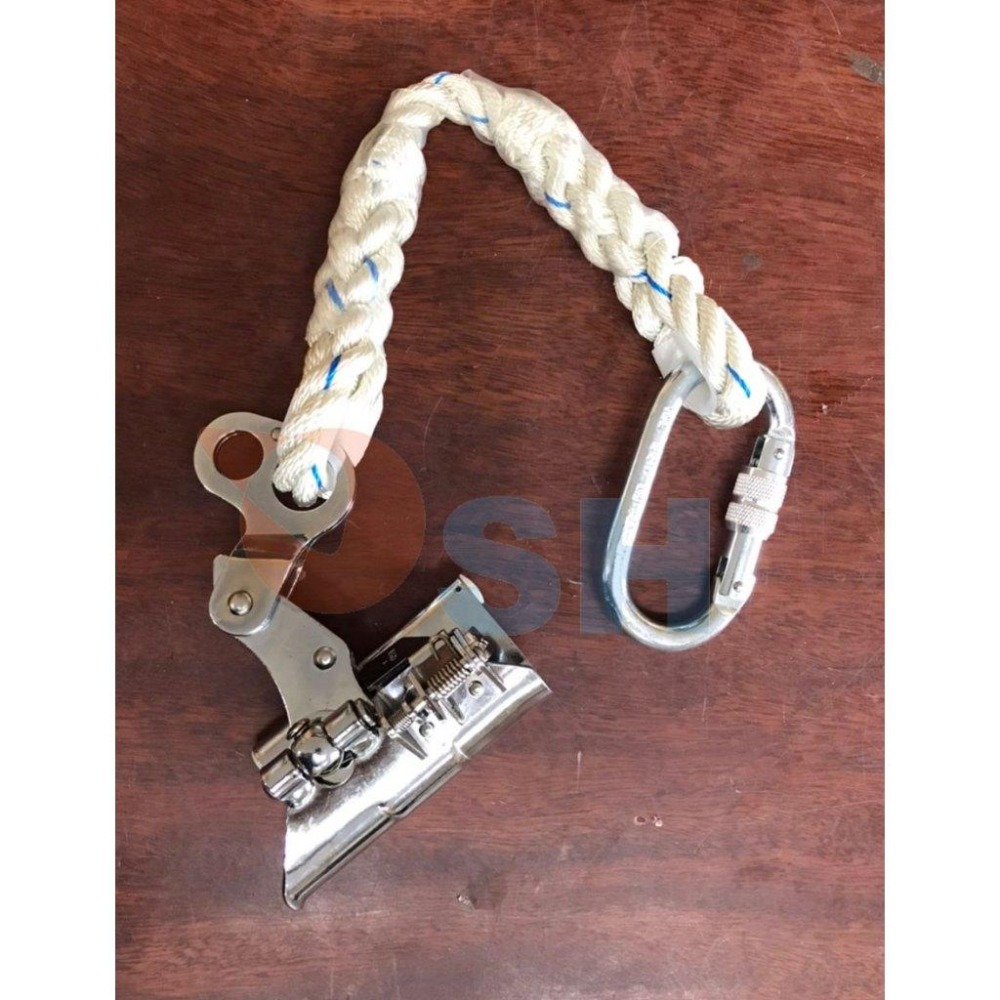 【垂直防墜器】昇降防墜/移動防墜/抓繩器/伸縮調節器(可更換吊勾)-細節圖2