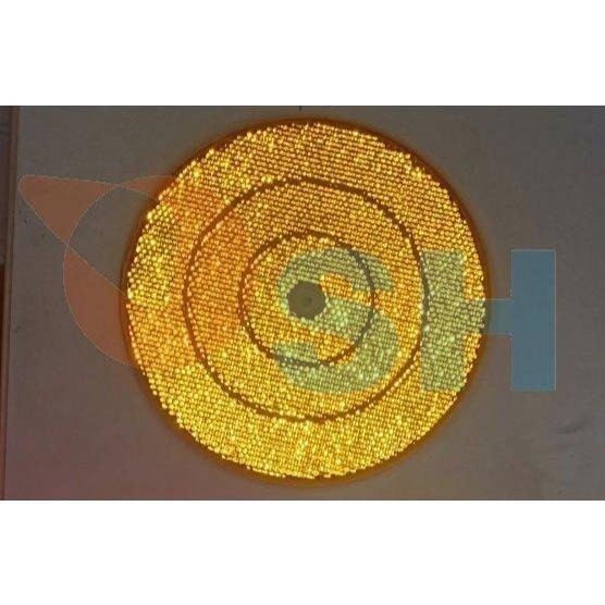 【導標反光片/貼紙】平式反光導標/平面式反光導標/反光導標/紅/黃/反光片/反光貼紙-細節圖3