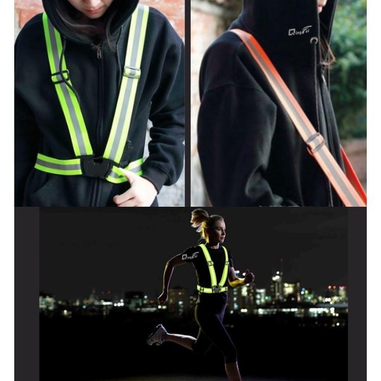 🔥熱銷款🔥【伸縮活扣背心】高彈力/可調/伸縮/反光背心/鬆緊帶背心/彈力背帶/夜跑/織帶背心/工地/工程施工-細節圖3