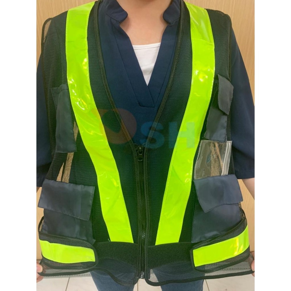 【日式多口袋背心】賣場背心/安全配備/工地用背心/日式背心/警用反光背心/義交背心/員工背心-細節圖3