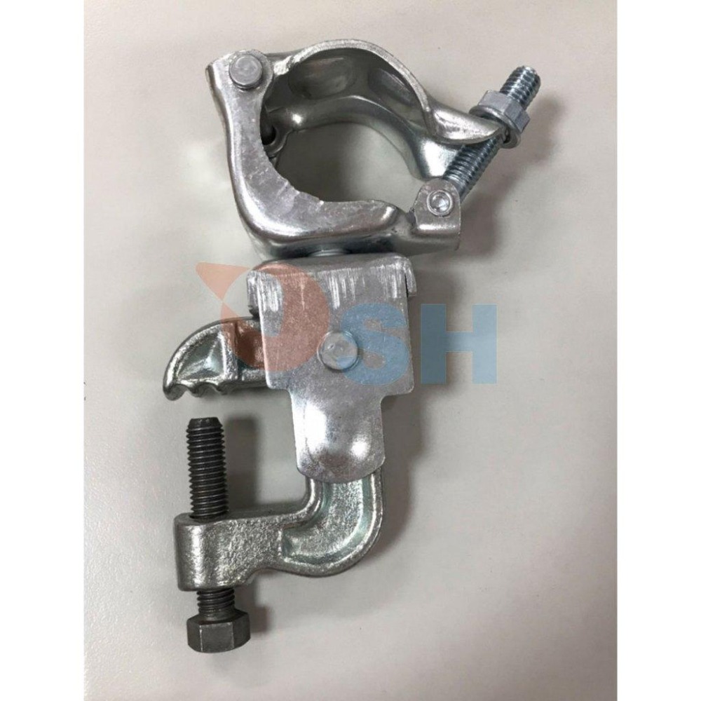 【C型活扣+緊結器】G型活扣-開口4cm+緊結器1.5＂活扣/五彩/平/活扣緊結/鷹架專用用品/鷹架活扣-細節圖2