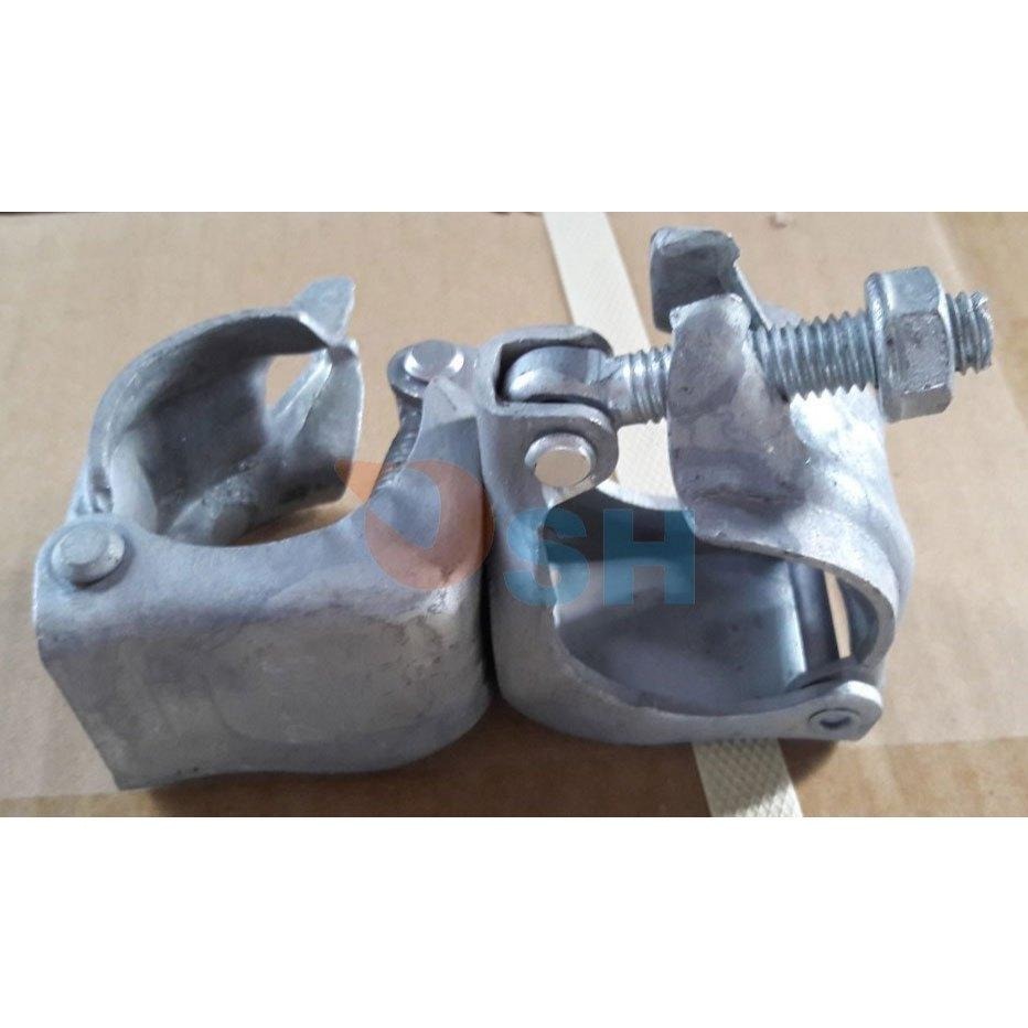 【固定活扣】1.5＂*1.5＂/冷鍍/鍍白鋅/活扣緊結/鷹架專用用品/鷹架活扣/欄桿扣-細節圖2