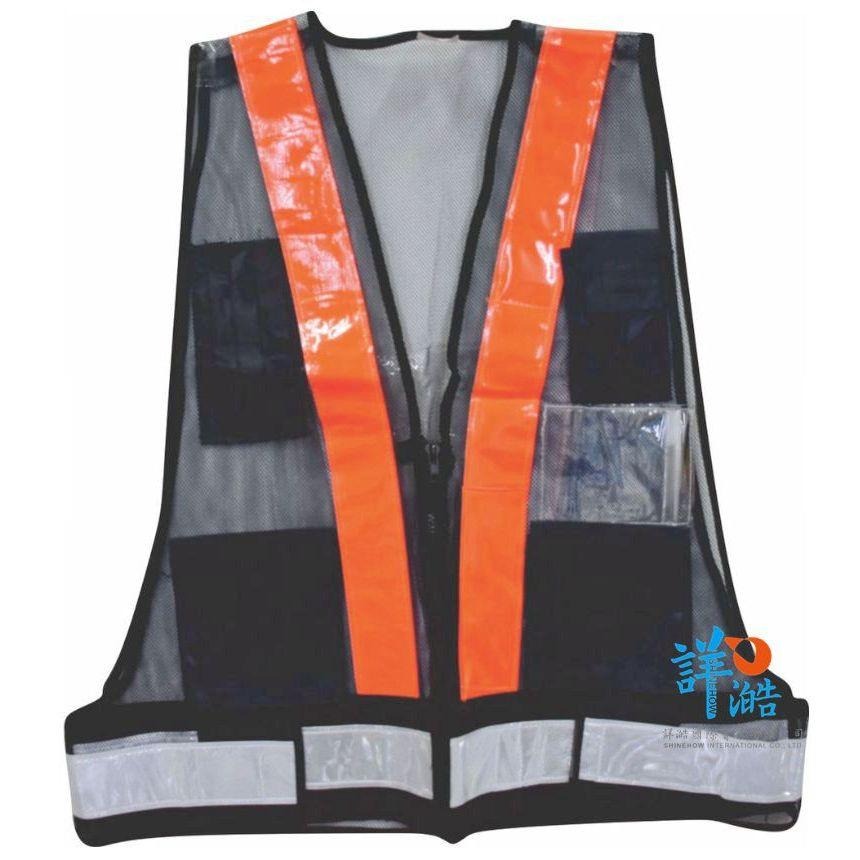 【日式多口袋背心】反光背心/環保V型反光背心/日式V型反光背心/交管反光背心-細節圖3