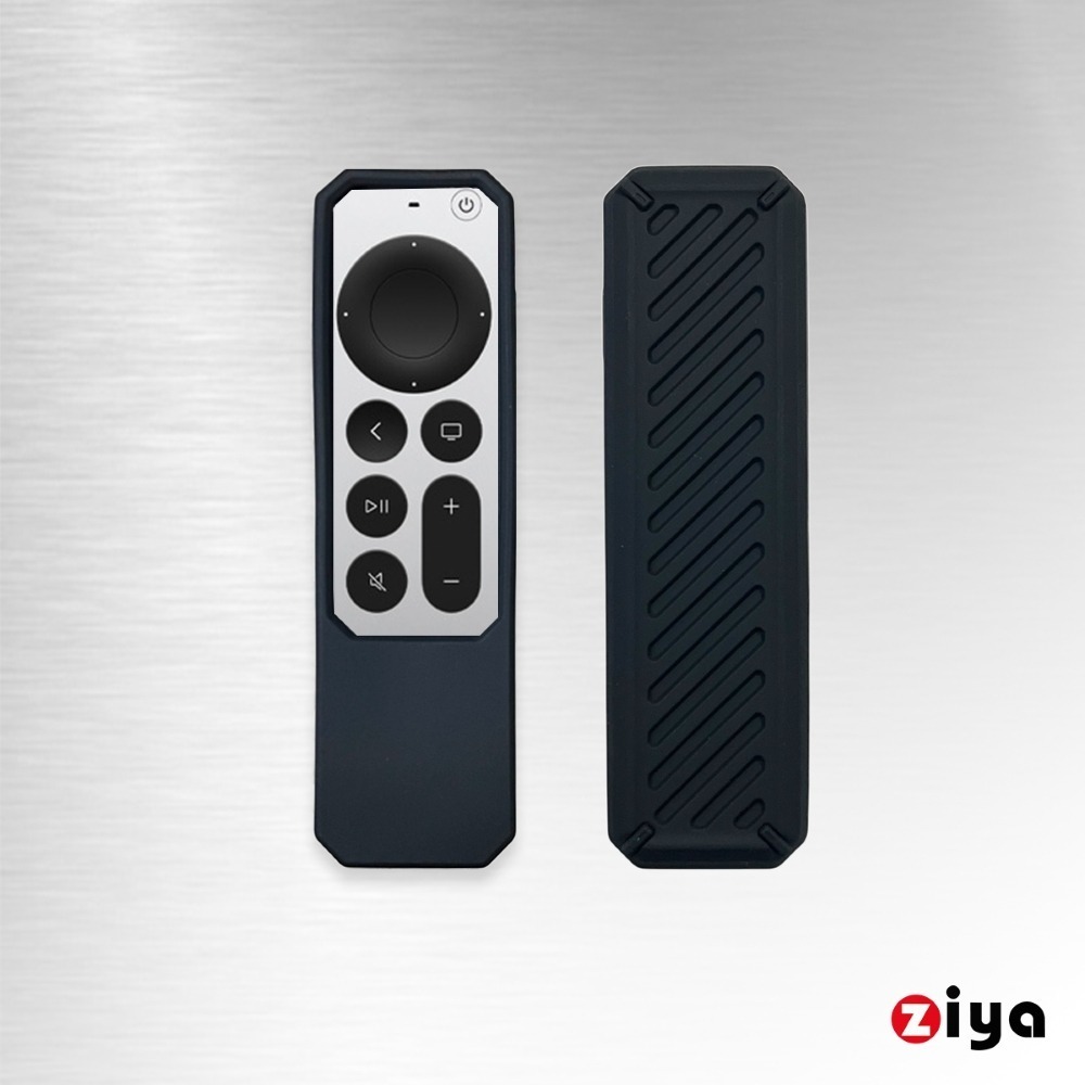 [ZIYA] Apple TV Siri Remote 第2/3代 遙控器矽膠保護套 斜格紋款-細節圖4