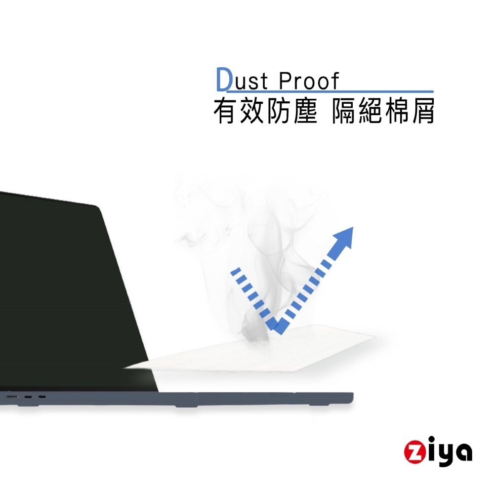 [ZIYA] Apple MacBook Air13/Air15 /Pro14/Pro16 鍵盤保護膜 環保矽膠材質-細節圖5