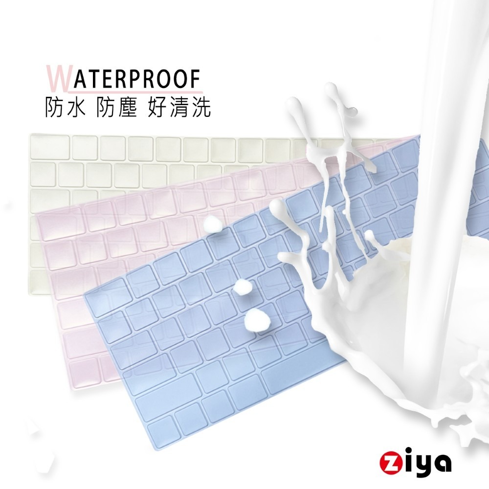 [ZIYA] Apple Macbook Neo Touch ID 鍵盤保護膜 TPU材質 清透絢麗色系-細節圖2
