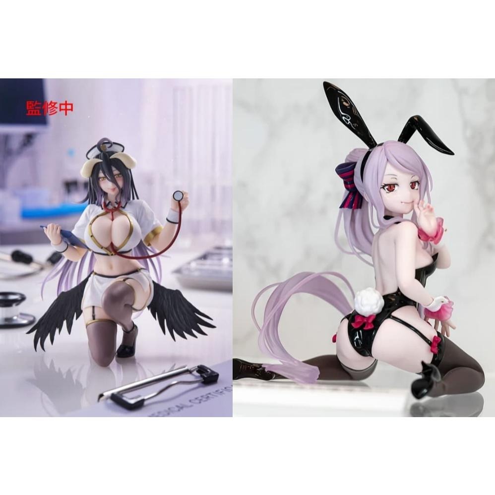 《$uper Toys》TAITO 景品 Desktop OVERLORD 夏提雅 兔女郎 雅兒貝德 護士公仔-細節圖2