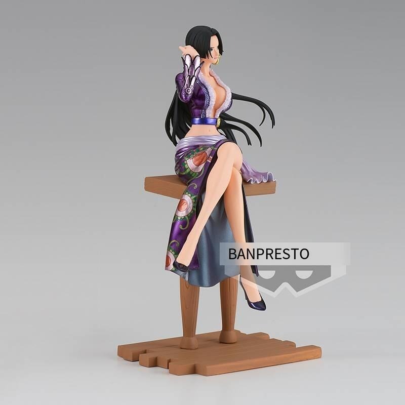 《$uper Toys》全新 日版金證 景品 海賊王 航海王 女帝 娜美 電鍍色 特別色 蛇姬 波雅 漢考克 公仔-細節圖4