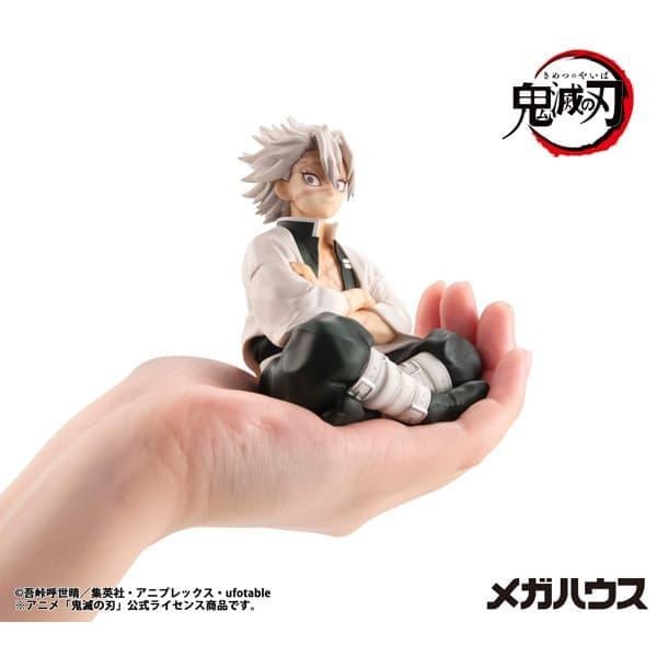《$uper Toys》MH 限定 GEM 鬼滅之刃 掌上 掌中的不死川 不死川 實彌 公仔 模型-細節圖3