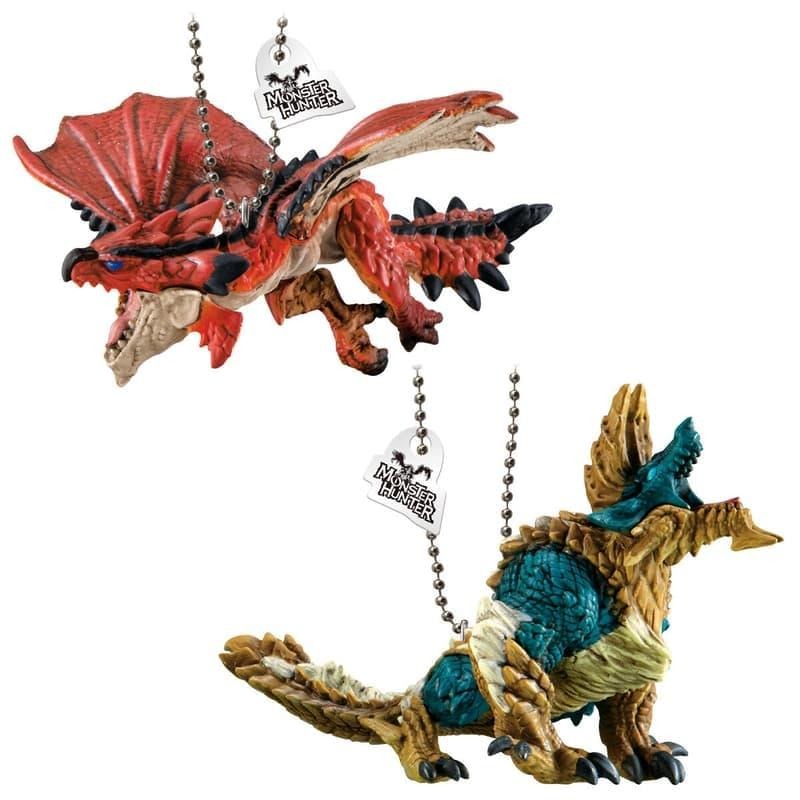 《$uper Toys》全新 萬代 盒玩 魔物獵人 魔物 吊飾 收藏集 火龍 泡狐龍 雷狼龍 公仔 模型-細節圖2