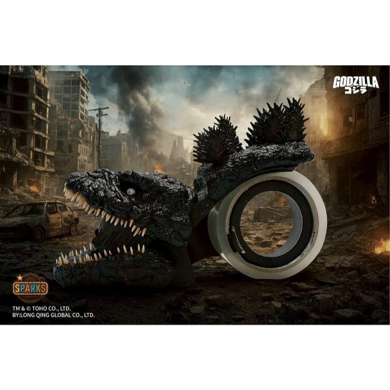《$uper Toys》全新 SPARKS 授權 正宗哥吉拉 2016 膠帶切割器 哥吉拉 膠帶台 膠帶 封箱 周邊-細節圖8