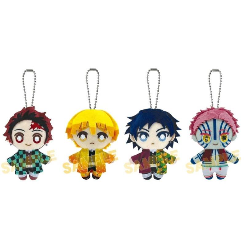 《$uper Toys》全新 鬼滅之刃 Chibi 吊飾 娃娃 猗窩座 善逸 童磨 義勇 狛治 戀雪 努努 吊偶 努努-細節圖2