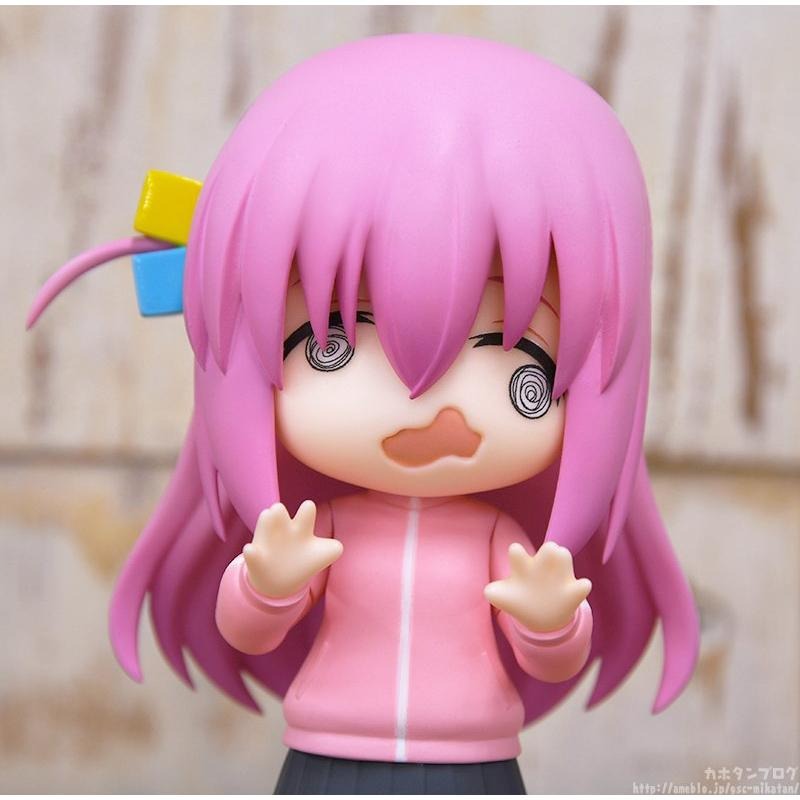 《$uper Toys》全新 GSC 孤獨搖滾 黏土人 小孤獨 後藤一里 可動 公仔 模型 臉部配件 吉他英雄 人偶-細節圖5