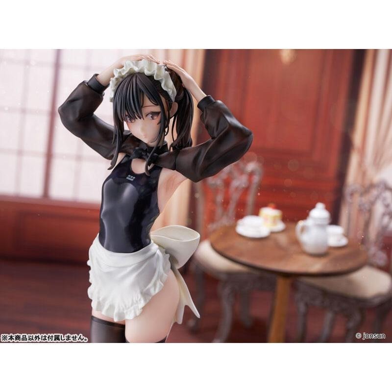 《$uper Toys》全新 戀戀 koikoi 櫻 青春高中系列 詩織 競技泳裝 女僕 1/6 公仔 模型 PVC-細節圖7