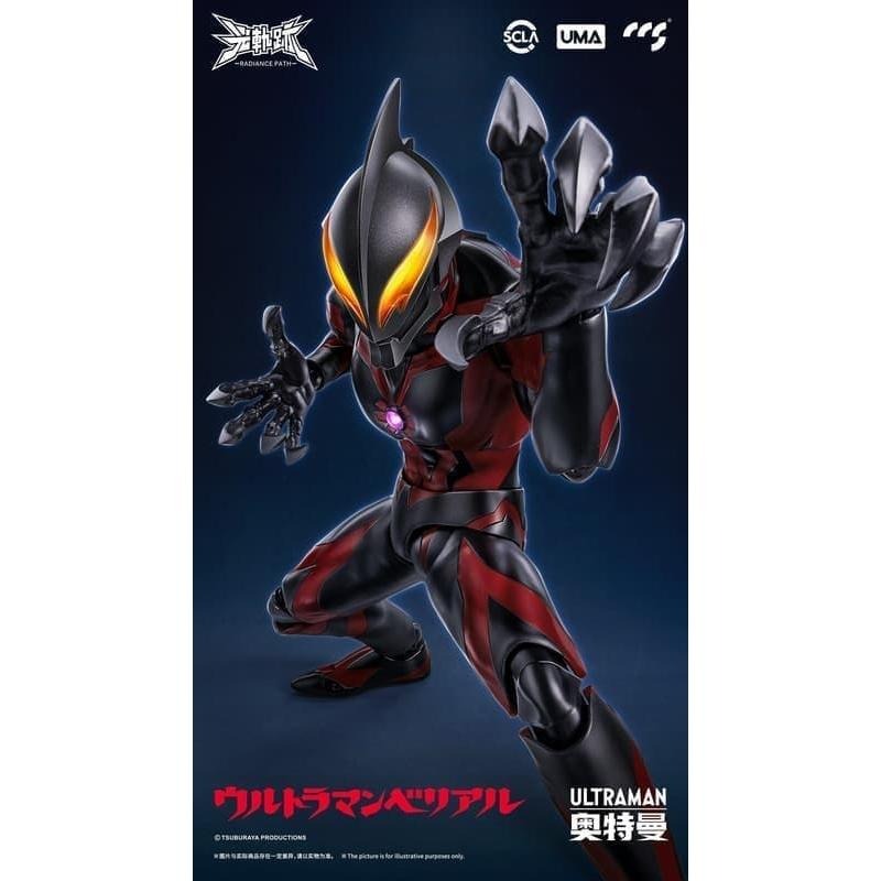 《$uper Toys》全新 CCSTOYS CCS 鐵魄 光軌跡 超人力霸王 貝利亞 可動 公仔 人偶 奧特曼-細節圖2