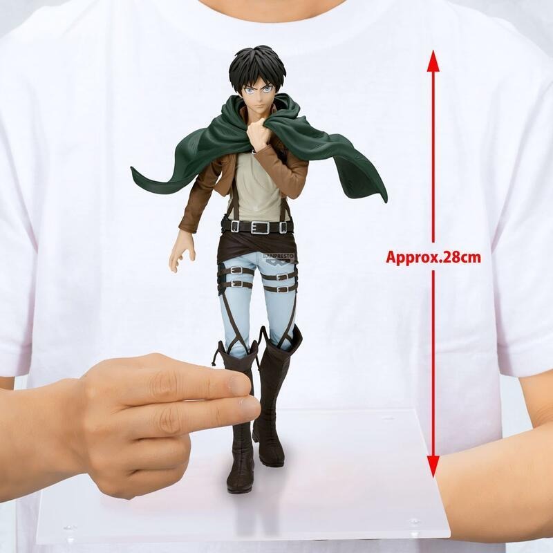 《$uper Toys》全新 日版 景品 進擊的巨人 Grandista 艾連 葉卡 兵長 里維 阿卡曼 公仔 模型-細節圖6