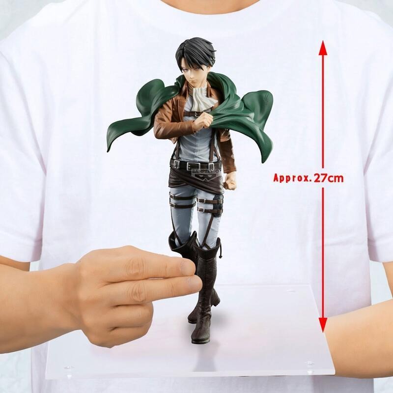 《$uper Toys》全新 日版 景品 進擊的巨人 Grandista 艾連 葉卡 兵長 里維 阿卡曼 公仔 模型-細節圖7
