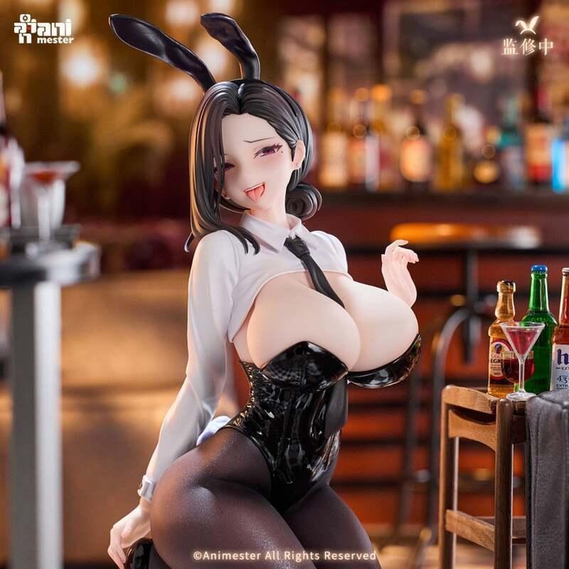 《$uper Toys》全新 特典版 大漫匠 K pring 原畫 東灘 兔女郎 1/6 完成品 公仔 PVC-細節圖4