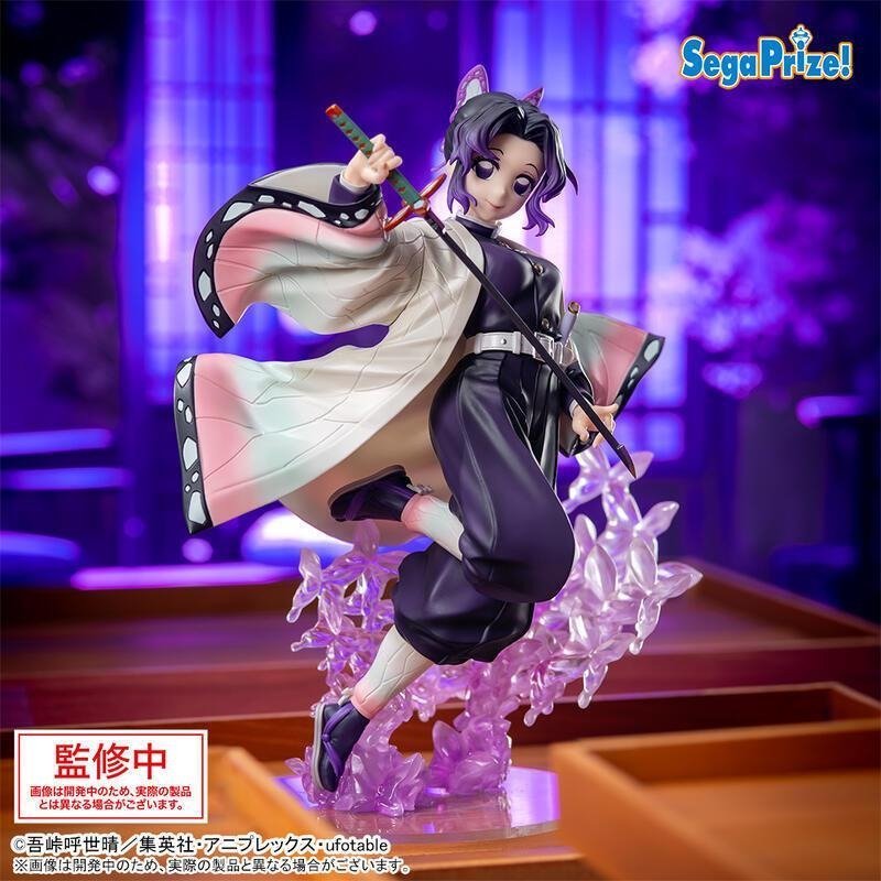 《$uper Toys》全新 SEGA 景品 Luminasta 鬼滅之刃 蝴蝶忍 胡蝶忍 蟲柱 公仔 模型 特效-細節圖3