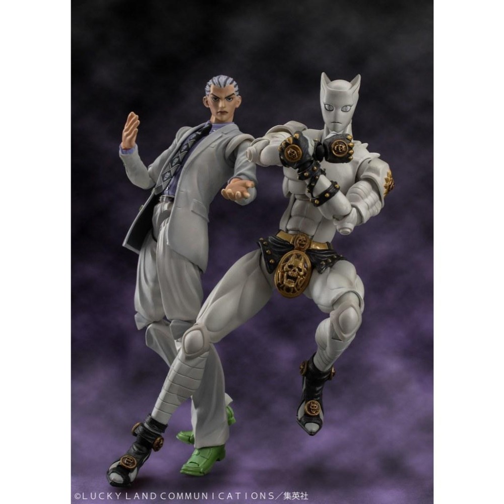 《$uper Toys》全新 jojo的奇妙冒險 JOJO 超像可動 吉良吉影 殺手皇后 不滅鑽石 可動 公仔-細節圖2
