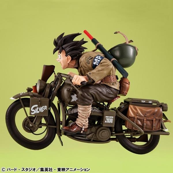 《$uper Toys》MH 限定 七龍珠Z 桌上收藏系列 EX 孫悟空 摩托車 PVC 悟空 公仔 載具-細節圖3