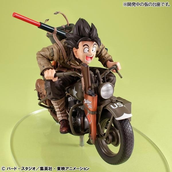 《$uper Toys》MH 限定 七龍珠Z 桌上收藏系列 EX 孫悟空 摩托車 PVC 悟空 公仔 載具-細節圖4