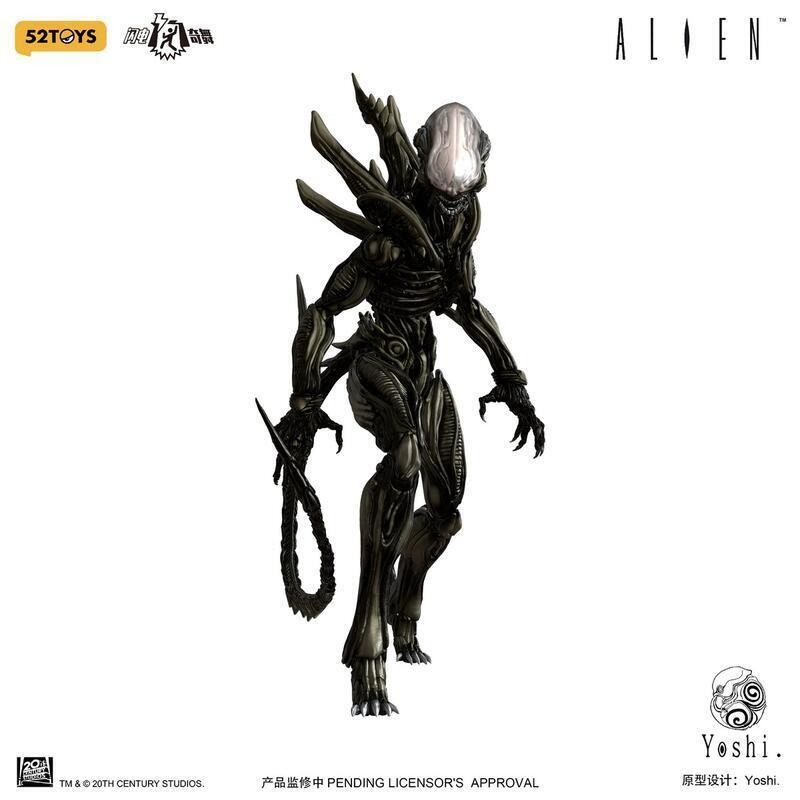 《$uper Toys》全新 52toys 閃電奇舞系列 異形 Alien 1/12 公仔 模型 可動 YOSHI-細節圖2