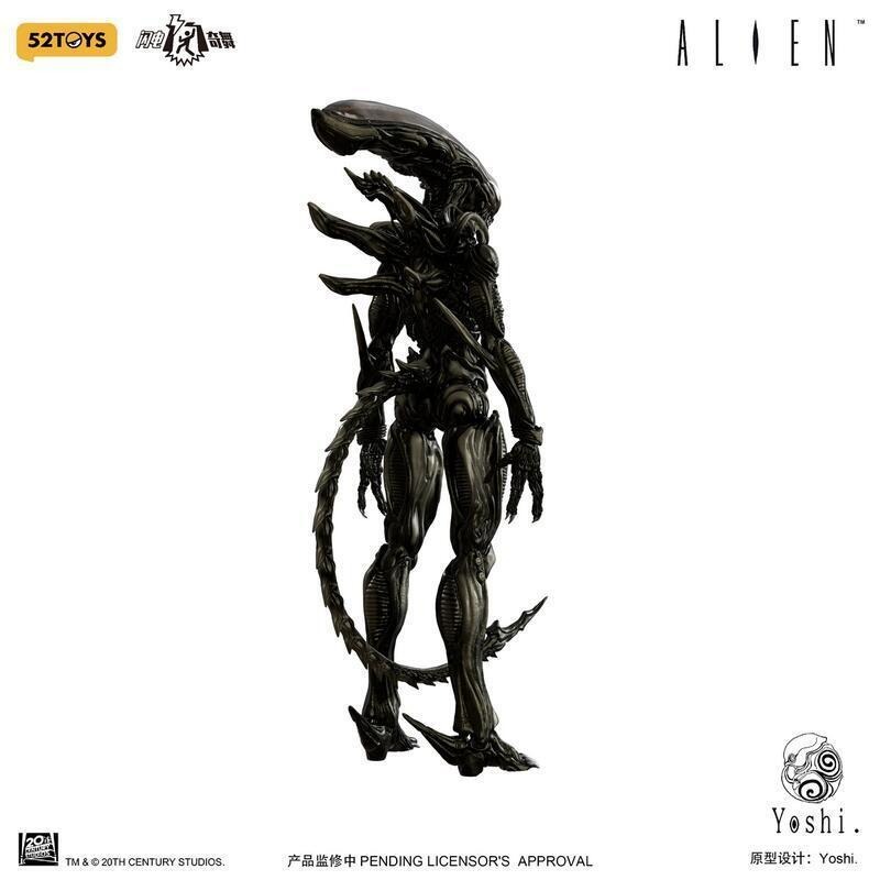 《$uper Toys》全新 52toys 閃電奇舞系列 異形 Alien 1/12 公仔 模型 可動 YOSHI-細節圖4
