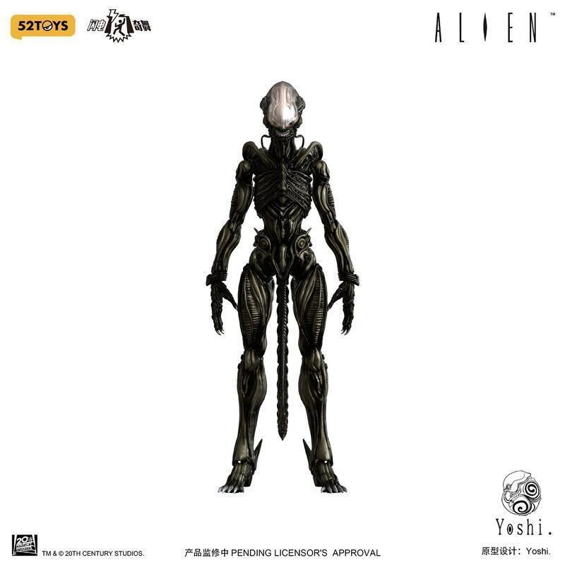 《$uper Toys》全新 52toys 閃電奇舞系列 異形 Alien 1/12 公仔 模型 可動 YOSHI-細節圖5