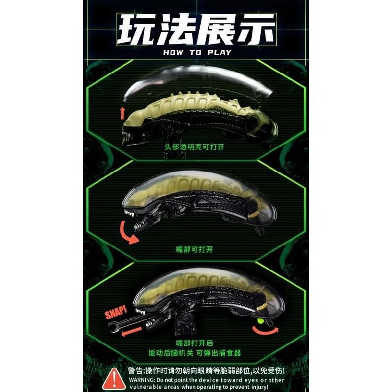 《$uper Toys》全新 52TOYS IB-13 猛獸匣 Xenomorph 異形 電影 玩具 模型 公仔-細節圖5